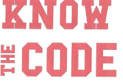  text image of know the code.